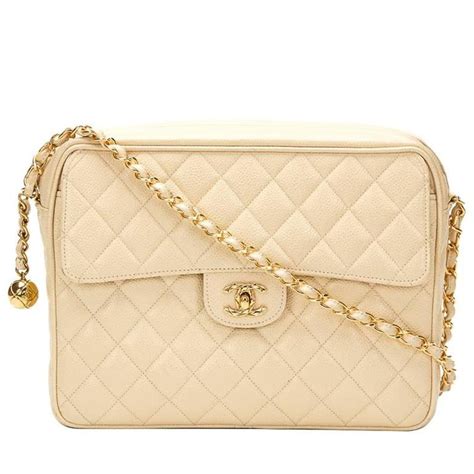 chanel beige classic bag|Chanel vintage camera bag beige.